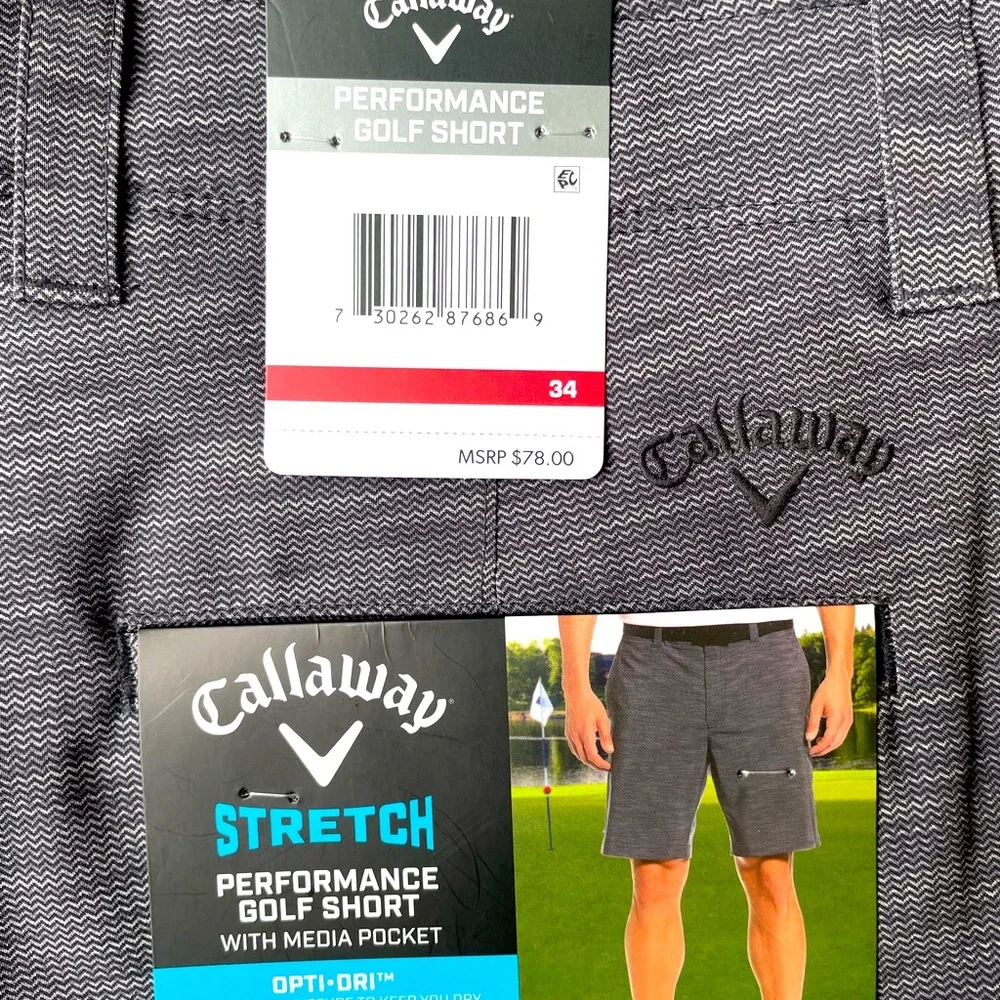Callaway, Performance Golf Short, Size 34 - Picture 3 of 4